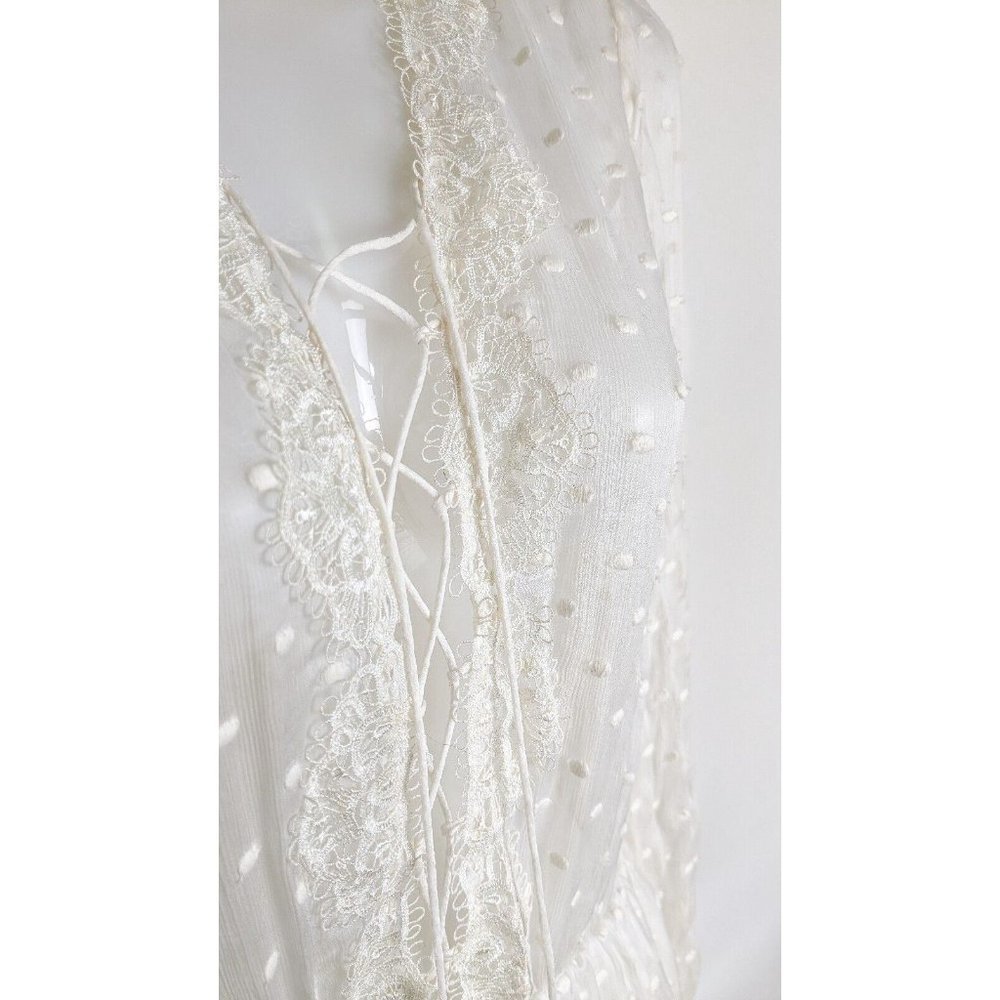 Zimmermann Oleander Lattice Playsuit Silk Size 1 / 10 - Picture 11 of 16